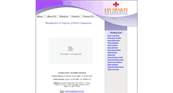 Desktop Screenshot of jayshaktienterprise.com